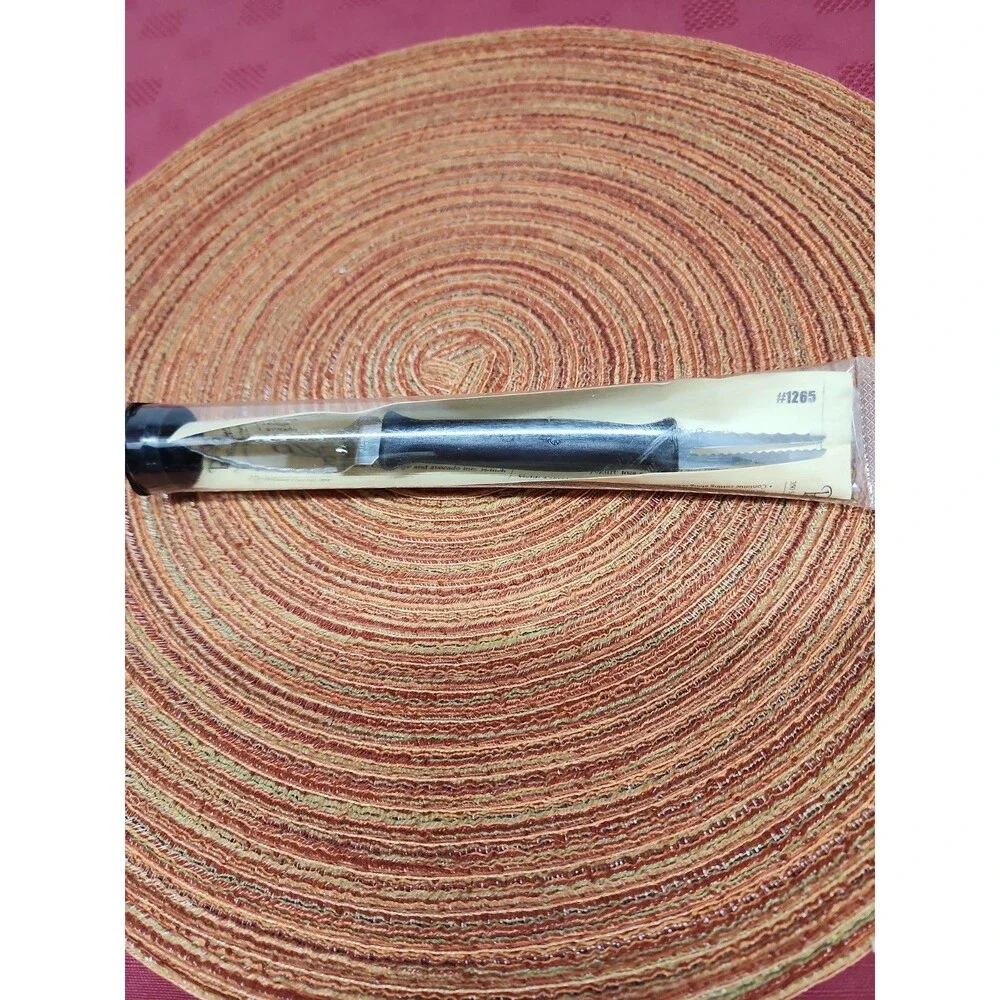 Pampered Chef  Grapefruit Knife #1265  Serrated Curved  NEW in tube